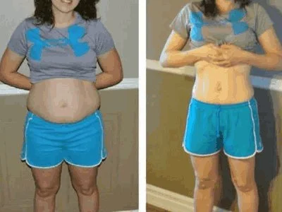 Before and after lifestyle photos of satisfied customers.