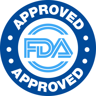 Satisfaction guarantee and GMP-certified manufacturing seals for product safety and trust.